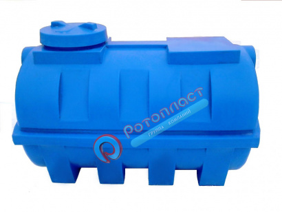 1000 литров пластиковая емкость для воды горизонтальная