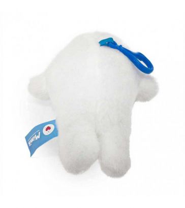 Нерпа брелок, на карабине, 15 см, Mi003