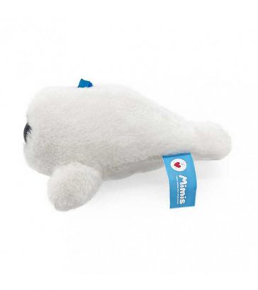 Нерпа брелок, на карабине, 15 см, Mi003