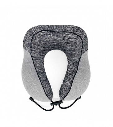 Подушка для перелетов с эффектом памяти, темный графит, Mi156