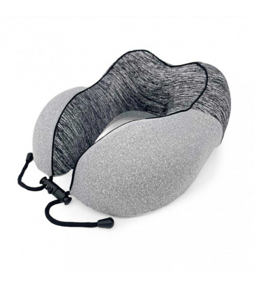 Подушка для перелетов с эффектом памяти, темный графит, Mi156