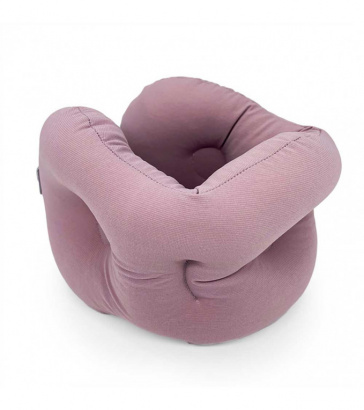 Подушка для перелетов с карабином, лиловая, Mi173