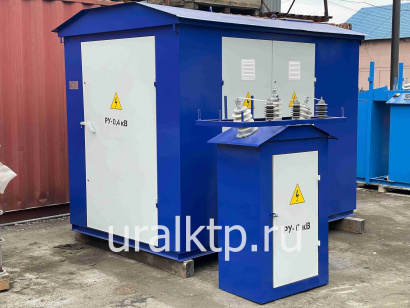 Подстанция КТП 100/6/0,4