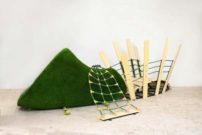 Топиарная фигура Большая Ракушка — газон DELUXE+ECO