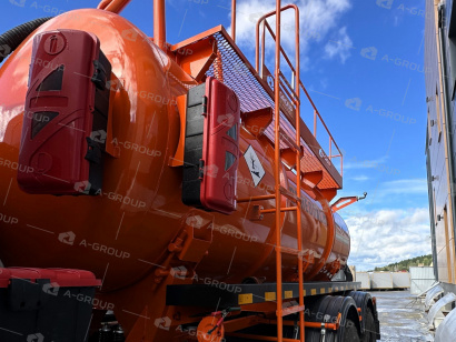 АКН-10 на шасси УРАЛ NEXT 4320-72 (КО-505, доп горловина, тех люк, подогрев слива)