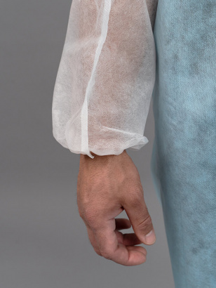 Нарукавники белые, спанбонд 20 гр/м² (упаковка)