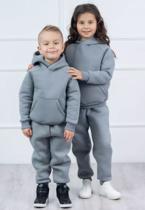 Костюм детский с начёсом. Размеры 92-128. 5 цветов. ОПТ.