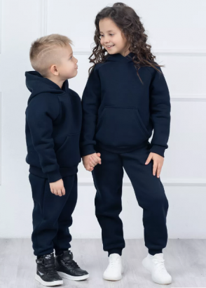 Костюм детский с начёсом. Размеры 92-128. 5 цветов. ОПТ.