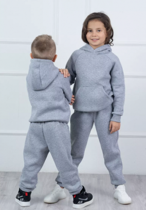 Костюм детский с начёсом. Размеры 92-128. 5 цветов. ОПТ.