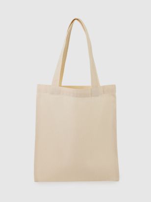 Шоппер Диагональ Суровая 100% Хлопок 210г 40х34см Ручки 60см