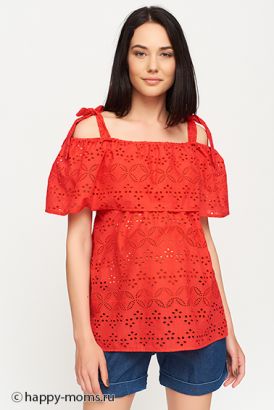 Блузка-топ для беременных и кормящих