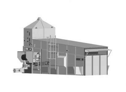 Зерносушилки конвейерные