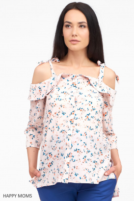 Блузка для беременных и кормящих мам