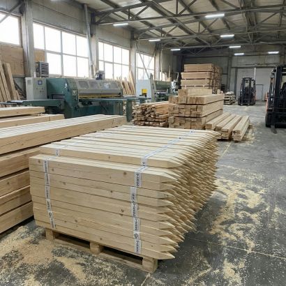 Колышки из дерева для геодезии и подвязки растений