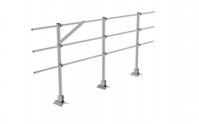 Кровельные ограждения для плоской кровли