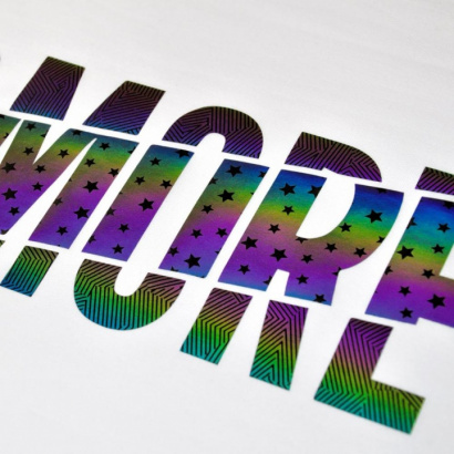 Термоаппликации из светоотражающей пленки