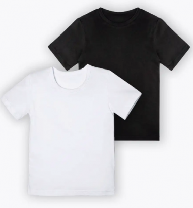 Футболки детские унисекс 2 шт. 104-164 р. ОПТ.