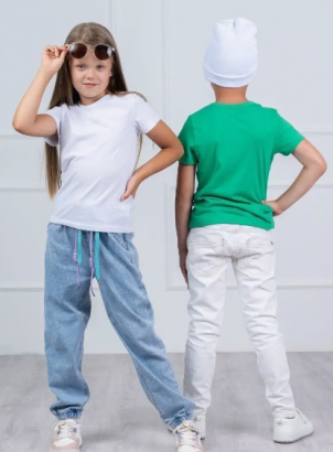 Футболки детские унисекс 2 шт. 104-164 р. ОПТ.