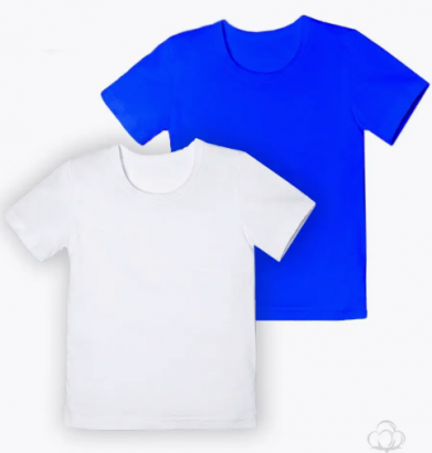 Футболки детские унисекс 2 шт. 104-164 р. ОПТ.