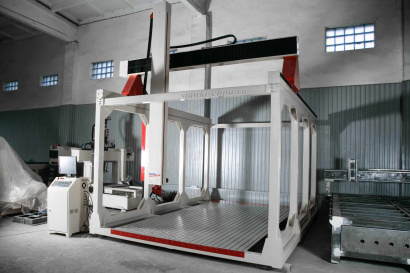 Станок ЧПУ 5-осевой для обработки пенопласта (Пенорез-4+5) (2100x2100x 1000)