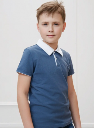 Футболка поло детская. Р. 122-158. 13 цветов. ОПТ.