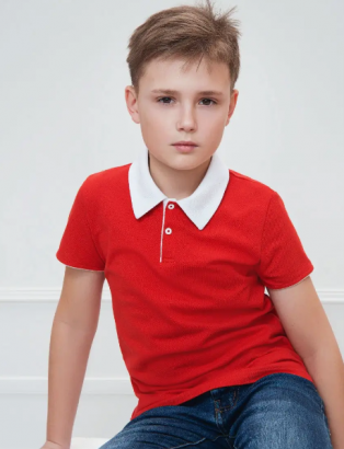 Футболка поло детская. Р. 122-158. 13 цветов. ОПТ.