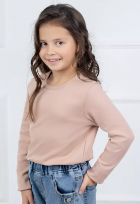 Лонгслив детский школьный унисекс. Р. 104-164. 7 цветов. ОПТ.