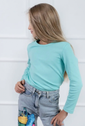 Лонгслив детский школьный унисекс. Р. 104-164. 7 цветов. ОПТ.