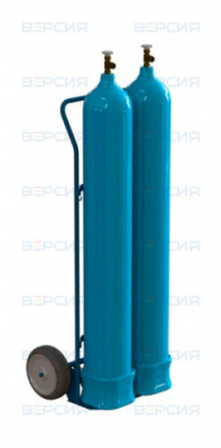 Тележка для перевозки кислородных газовых баллонов (2 / 1 баллон)