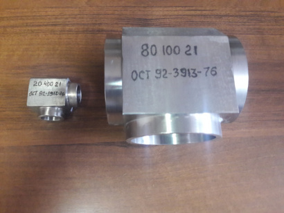 Тройники точеные высокого давления ГОСТ 22801-83,  ГОСТ 22805-83,  ГОСТ 22822-83,  ОСТ 26-01-30-82,  ОСТ 26-01-29-82, ОСТ 26-2024-76, ОСТ 95.53-98; ОСТ 108-720-05-82; ОСТ 108-720-01-82; ОСТ 92-3913-76; ОСТ 34-42-673-84; ОСТ 24.125.19-89,  ОСТ 34-10-432-90