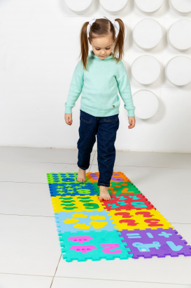 Развивающая игра Коврик Веселый счет