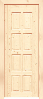 Филенчатая дверь Шоколадка