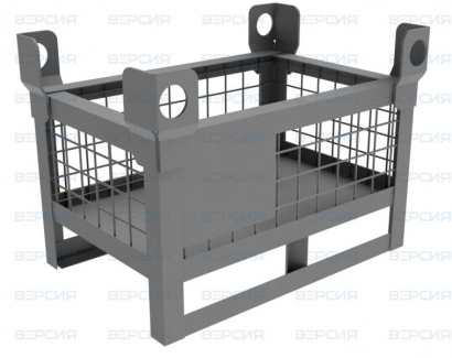 Контейнеры для склада (сплошной / сетчатый)