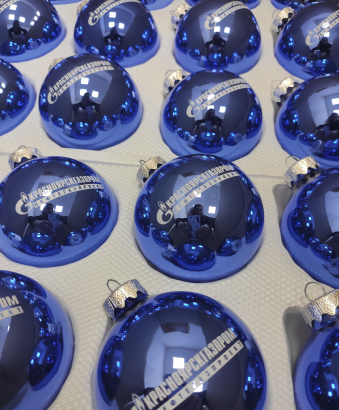 Елочный шар с логотипом