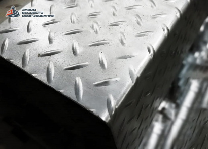 Весы платформенные электронные из нержавеющей стали ВП-П 1500 кг (1.5 тонны)