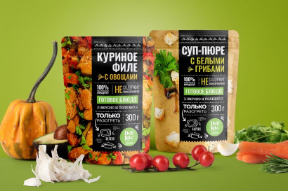 Реторт-пакет для готовых блюд