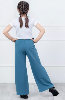 Брюки палаццо для девочки. 128-158 р. ОПТ.