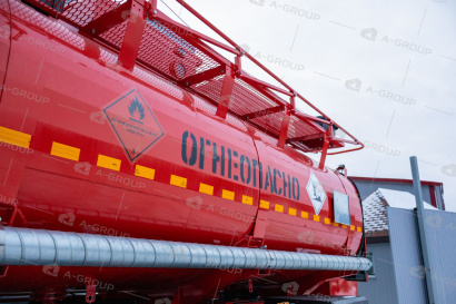 Автотопливозаправщик АТЗ-12/2 (2 секции) на шасси SHACMAN