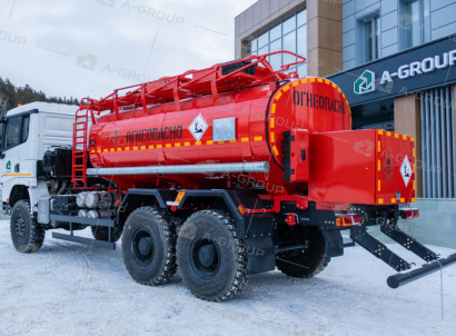 Автотопливозаправщик АТЗ-12/2 (2 секции) на шасси SHACMAN