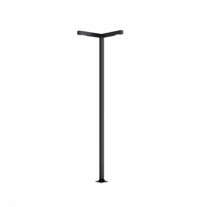 Парковый светильник SVETHOLL Альдебаран V-образный 90 градусов