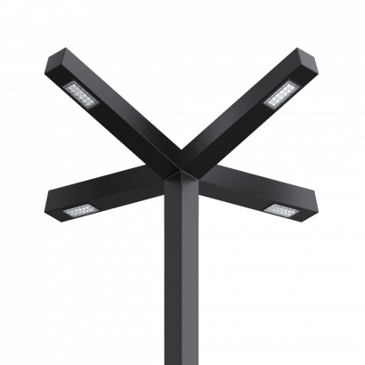 Парковый светильник SVETHOLL Альдебаран 4 головы 105 градусов