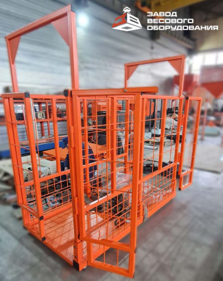 Весы для животных. Весы для КРС с подвесной клеткой ВП-С 3000 кг (3 тонны)