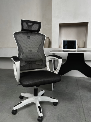 Компьютерное кресло | белое