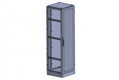 Напольный электротехнический корпус