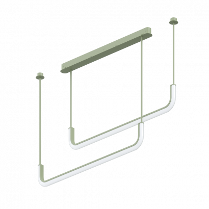 Дизайнерский светильник SVETHOLL Неон-Панк Тип-3 подвесной