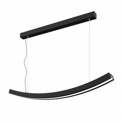 Дизайнерский светильник SVETHOLL Электро изогнутый подвесной
