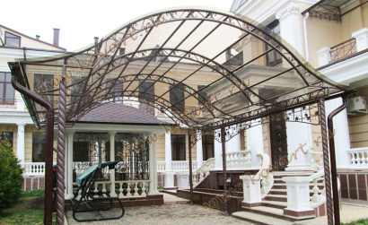 Кованый навес (НА-03)