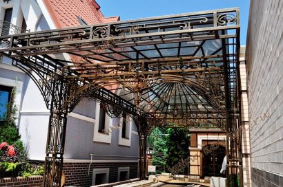 Кованый навес (НА-05)