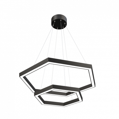 Интерьерный светильник SVETHOLL Глоу шестиугольник подвесной композиция