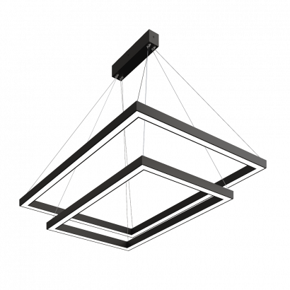 Интерьерный светильник SVETHOLL Глоу прямоугольник подвесной композиция